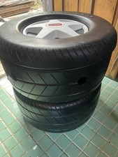 Vintage Little Tikes Goodyear Racing Tire Toy Box Chest Made In USA