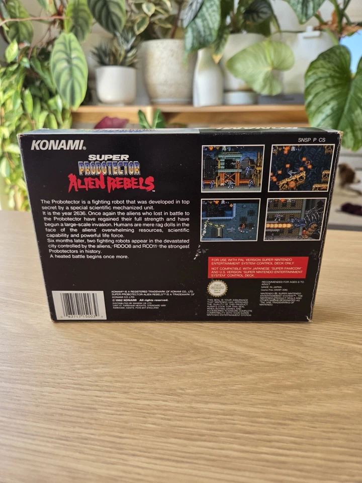 Super Probotector: Alien Rebels - Super Nintendo - SNES - PAL  - Image 4 of 4