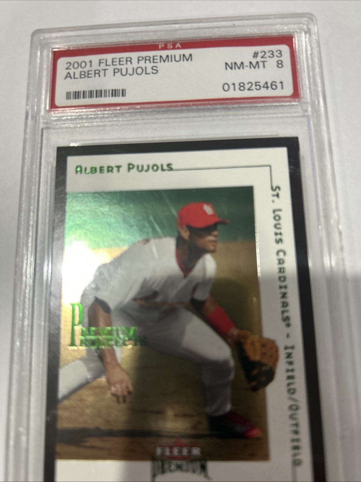 2001 Fleer Premium - Premium Prospects Albert Pujols #233 /1999 (RC)