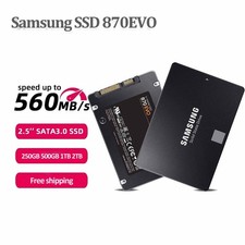 Samsung 870EVO SSD 1TB 250GB 500GB 2.5Inch SATAIII Solid State Drive New Lot