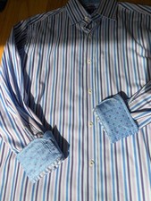 English Laundry Button-Up Shirt Designer Long Sleeve Men's Size 16 1/2, 34/35