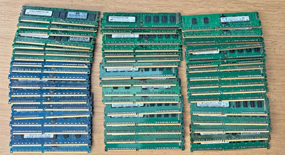 Server WorkStation RAM Arbeitsspeicher 2GB DDR3 DDR3L Restposten x 51 Stück getestet funktioniert
