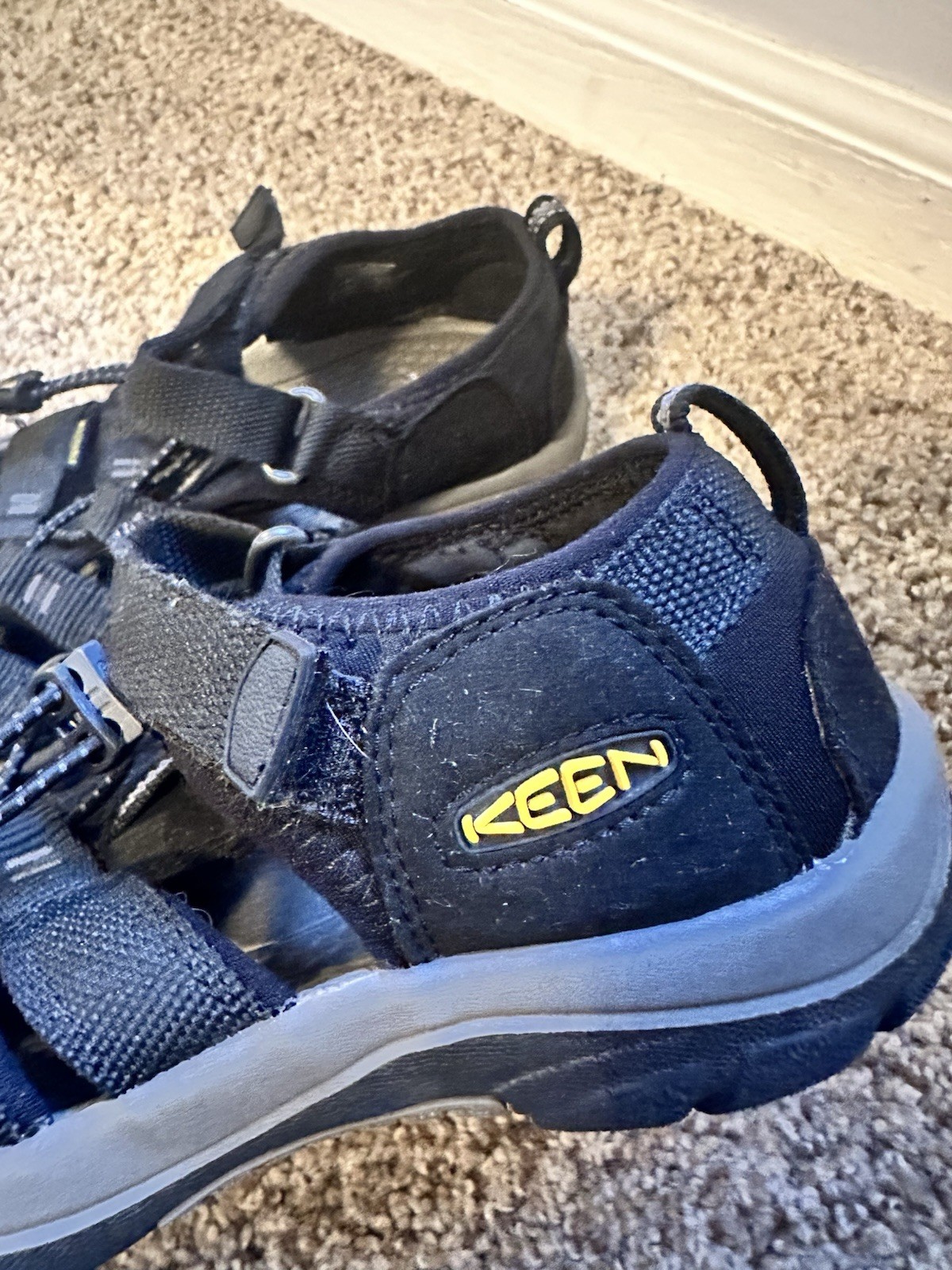 Sandali da trekking KEEN Big per bambini Newport H2 neri taglia 5