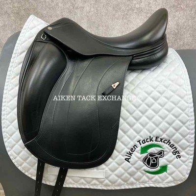 2017 Equipe Olympia Monoflap Dressage Saddle, 17'' Seat (Read Description)