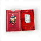 Pamp 10 Gram Silver Bar 2026 Year Of The Horse With Pamp Sleeve