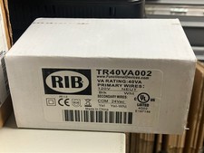 RIB TR40VA002 Foot and Dual Threaded Hub Mount Transformer 40VA 24-120 VAC