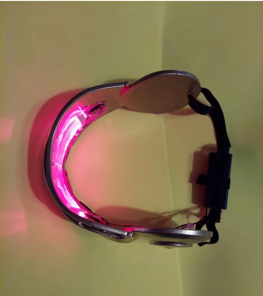 Cyclops Visor Glasses Xmen Mask Cosplay Costume Geek Accessory Marvel gold 3D - Image 4 of 4