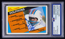 Mark Duper Signed 1984 Topps Card #116 (PSA) Miami Dolphins Auto
