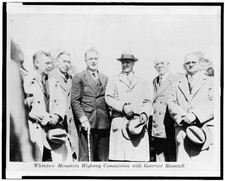 Whiteface Mountain Highway Commission Franklin D Roosevelt 1929 Group Portrait