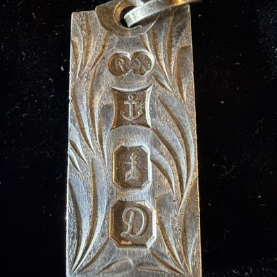 Massives Silber Vintage 1978 Birmingham Assay Office Punzen