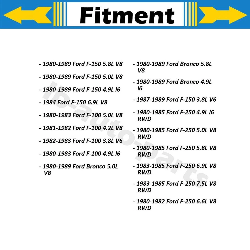 2x Línea de manguera de freno delantera Raybestos para Ford F-100 1980-1983 5,0 L Foto 2 de 4