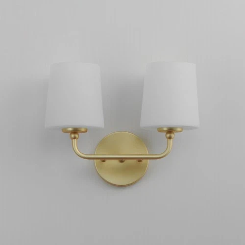 Maxim 12092SW Bristol 2 Light 10" Tall Bathroom Sconce - Picture 11 of 14
