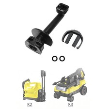 For Karcher 4.064-047.0 K2 K3 Pressure Washer Spare Elbow Outlet Pipe Black