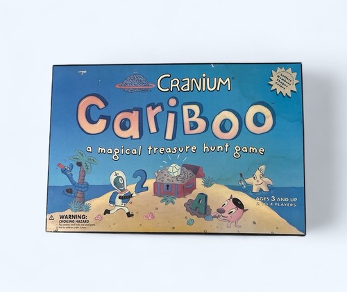 Cranium Cariboo Board Game Expanded Edition Beginner & Advanced Cards Complete