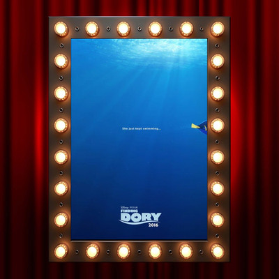 Finding Dory Original Double-Sided 27x40 Theatrical One-Sheet Movie Poster 2016