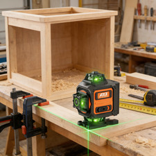 AIXZ 16 Line Laser Level Green Beam 4D Auto Leveling for Home & Building