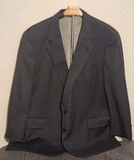 Vintage Jonny Carson Men's Blazer Jatcket 48 44 Regular Suit made in USA
