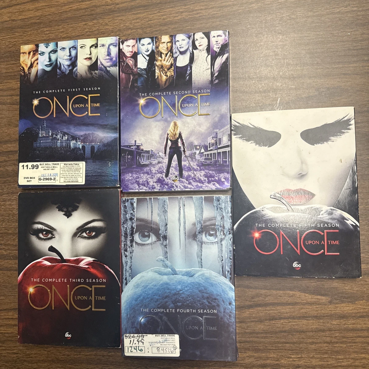 (未使用･未開封品)Once Upon a Time - Season 1 (5 Discs) Blu-ray s-l400.jpg
