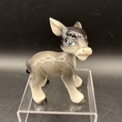Esel Figur Wackelkopf Vintage nickend Burro ca. 90 mm groß Maultier