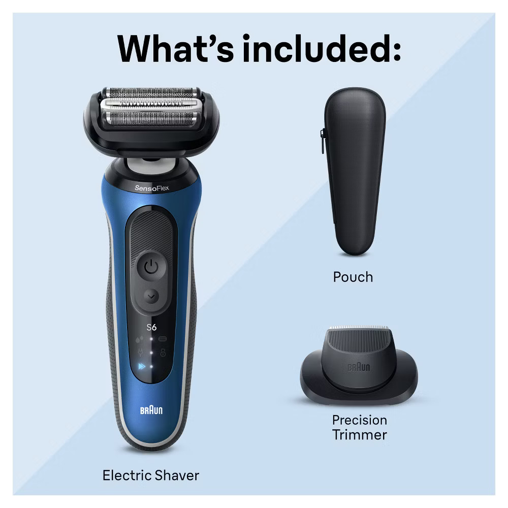 Braun Series 6-6120 Rechargeable Wet & Dry Shaver