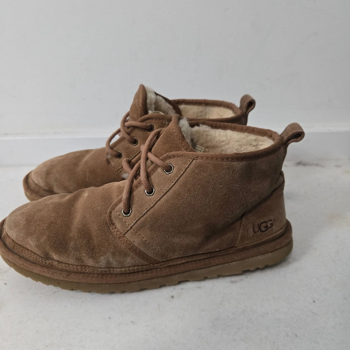 UGG Australia Men’s Brown Suede Lace-Up Casual Shoes Size 11-11.5 - Pre-Owned UGG Men main image 2