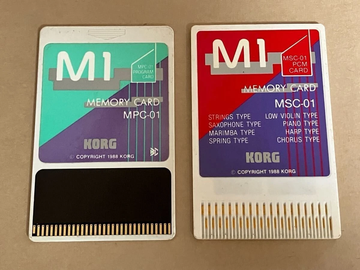 Korg M1 Card products for sale | eBay
