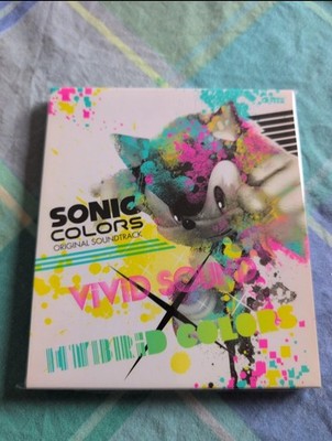 SONIC COLORS ORIGINAL SOUNDTRACK ViViD SOUND x HYBRiD Colors Spiel Musik CD