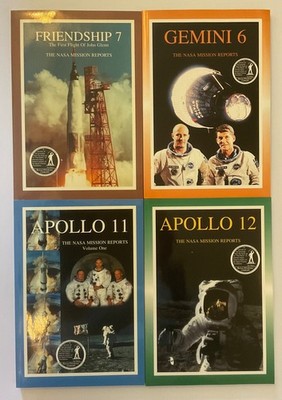 Apogee Books Lot NASA Mission Reports Friendship 7 Gemini 6 Apollo 11 Apollo 12