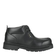 Bota Lugz Strutt Lx para hombre sin usar, puntera negra lisa - MSTULXV-001, negra