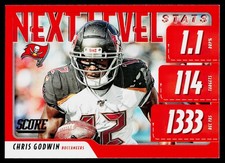 2020 Score Chris Godwin Next Level Stats Red #NLS-CG Buccaneers FOOTBALL