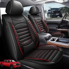 AOMSAZTO Seat Covers Fit for Chevrolet Chevy Silverado 2007-2025 2026 GMC Sie...