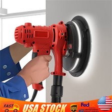 1200W Electric Drywall Sander Auto Vacuum & LED Variable Speed Dry Wall Sanding