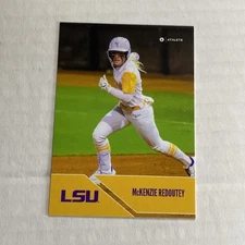 2025 ONIT Athlete LSU Tigers SOFTBALL card MCKENZIE REDOUTEY