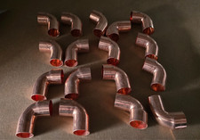 17X MALE FEMALE 15MM COPPER ELBOWS