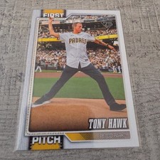 2026 Topps Series 1 Tony Hawk First Pitch Card #FP-6 San Diego Padres