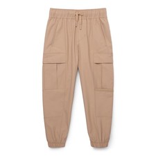 Wonder Nation Boys Size XS Hybrid Cargo Joggers Tam Camel Pockets