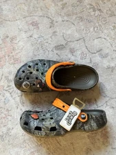 LUKE COMBS CROCS Bootleggers Realtree Camo Clog M7 W9 JIbbitz Accents Ltd Ed EUC