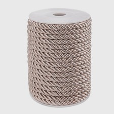 1roll about 18 19yards/roll 16.4m 17.3m/roll Polyester Cord Twisted Cord Tan