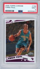 2005 Topps Chrome Chris Paul RC #168 PSA 9