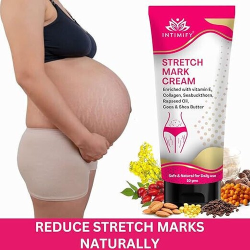 INTIMIFY Stretch Mark Removal Cream For Women After Pregnancy 50g - Picture 2 of 7