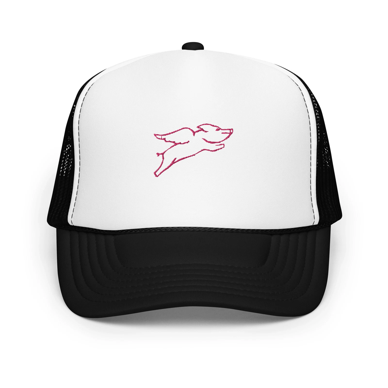 Flying Pig Embroidered foam Trucker hat | Father's Day Gift | Summer Gift