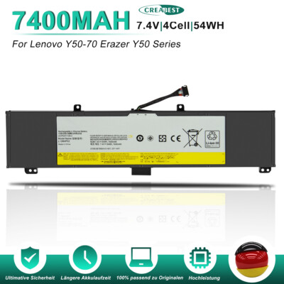 7400mAh L13M4P02 L13N4P01 Akku Für Lenovo Eraser Y70-70 Y70 Y50-80 Y50-70AM-IFI 