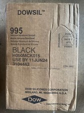 DOWSIL 995 Silicone Structural Sealant BLACK  12 Cartridges - EXP June 11 2024