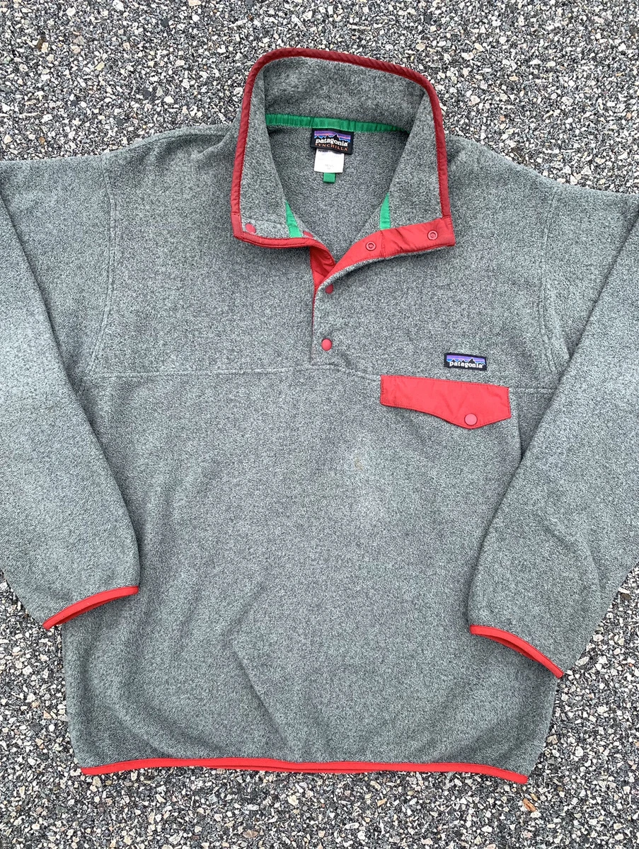 Patagonia Mens Lightweight Synchilla Snap T Fleece Size Medium