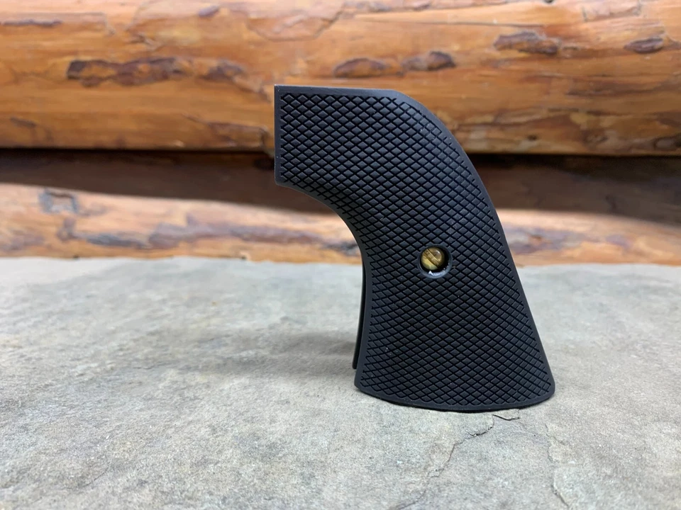 Empuñaduras Uberti Cattleman Taylors & Co 1873 SAA diamante negro manijas escotilla polímero Foto 2 de 3