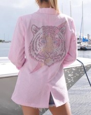 New Moving Forward Designs, Tiger Lightning Blazer "light Pink"