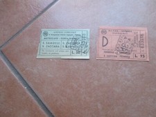 ITALIA Venezia MOTOSCAFO  Corsa semplice L.50 e L. 75 S.Zaccaria Azienda Comunal