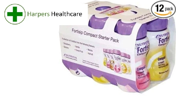 NUTRICIA Fortisip Compact starter pack 12 bottles 125ml