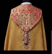 Golden Cope and matching Stole Vestment