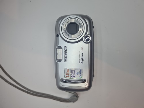 Samsung Digimax A400 4.0MP Digital Camera Silver With Samsung Case - Picture 2 of 15